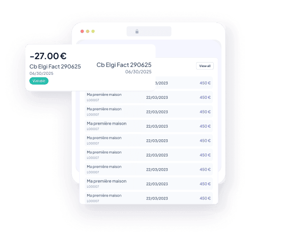 Tomappart - Transactions