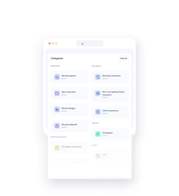 Tomappart - Transactions